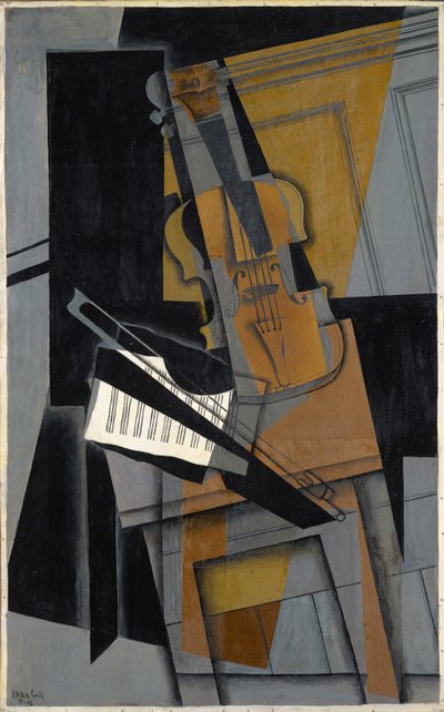 The Violin by Juan Gris